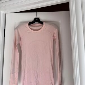 Lululemon Pink Long Sleeve T-Shirt